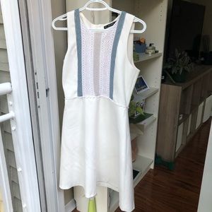 Dress with Embroidered Detail